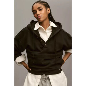 Daily Practice by Anthropologie Henley Sweatshirt 2x NWT